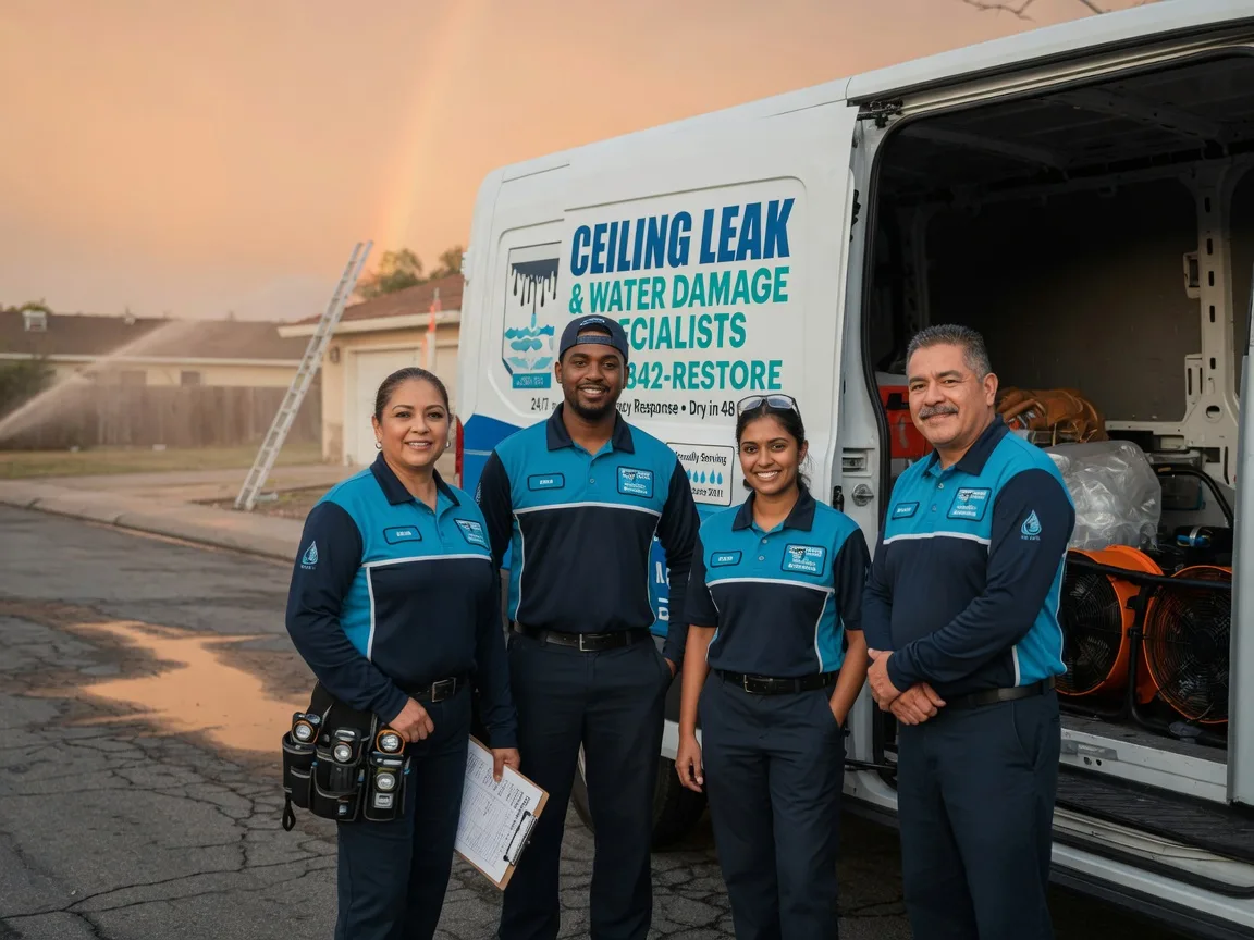 Ceiling Leak Cleanup company in Alleyton, TX